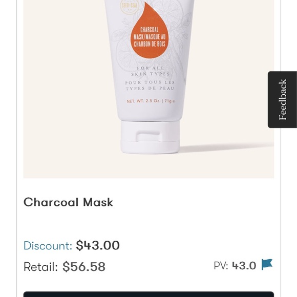 Young Living Charcoal Mask new in box $57 retail - Picture 4 of 5